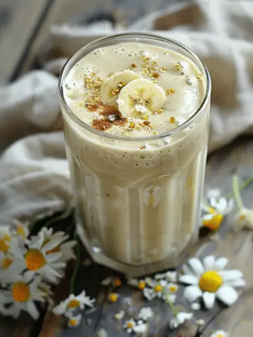Banana Chamomile Tea Smoothie