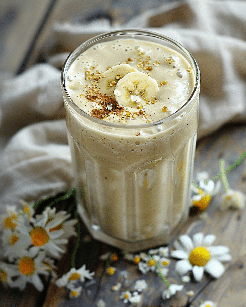 Banana Chamomile Tea Smoothie