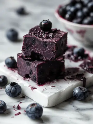 Blueberry Fudge