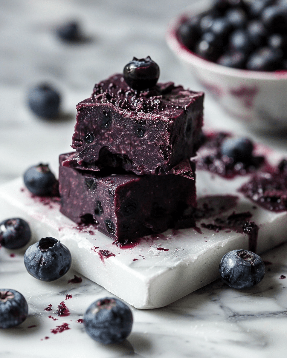 Blueberry Fudge