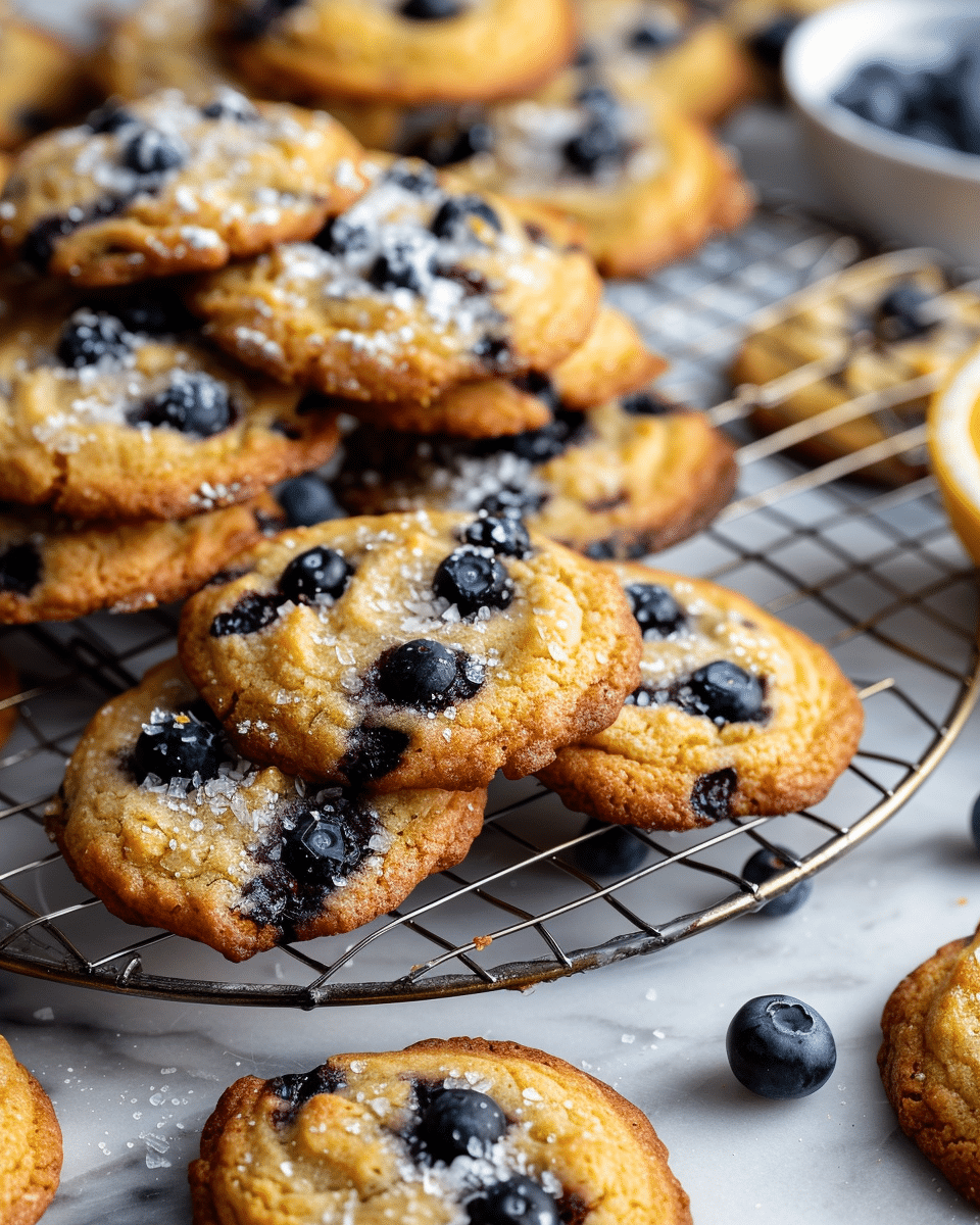 Blueberry Lemon Heaven Cookies