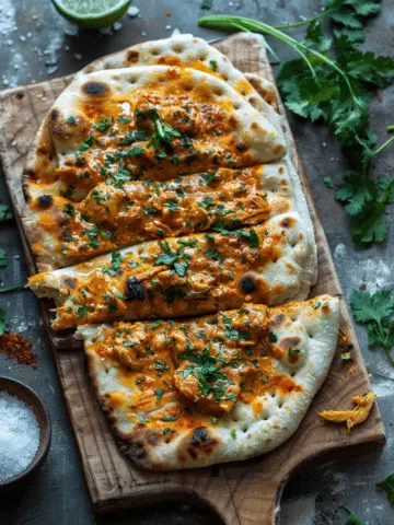 Butter Chicken Flatbread