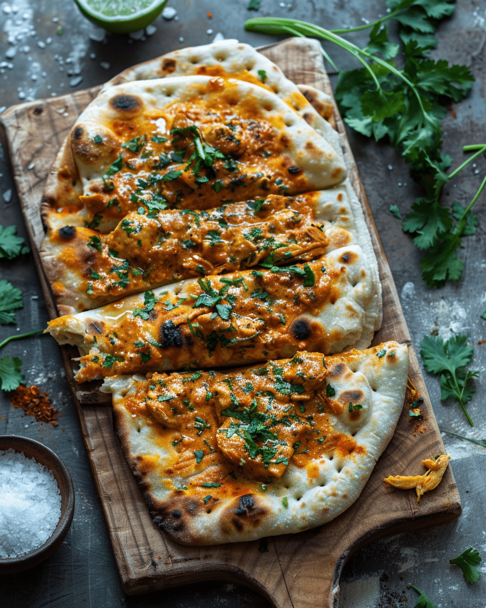 Butter Chicken Flatbread