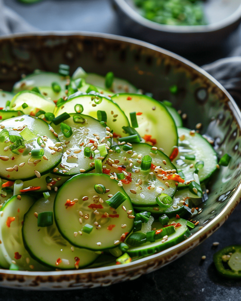 California Roll Cucumber Salad