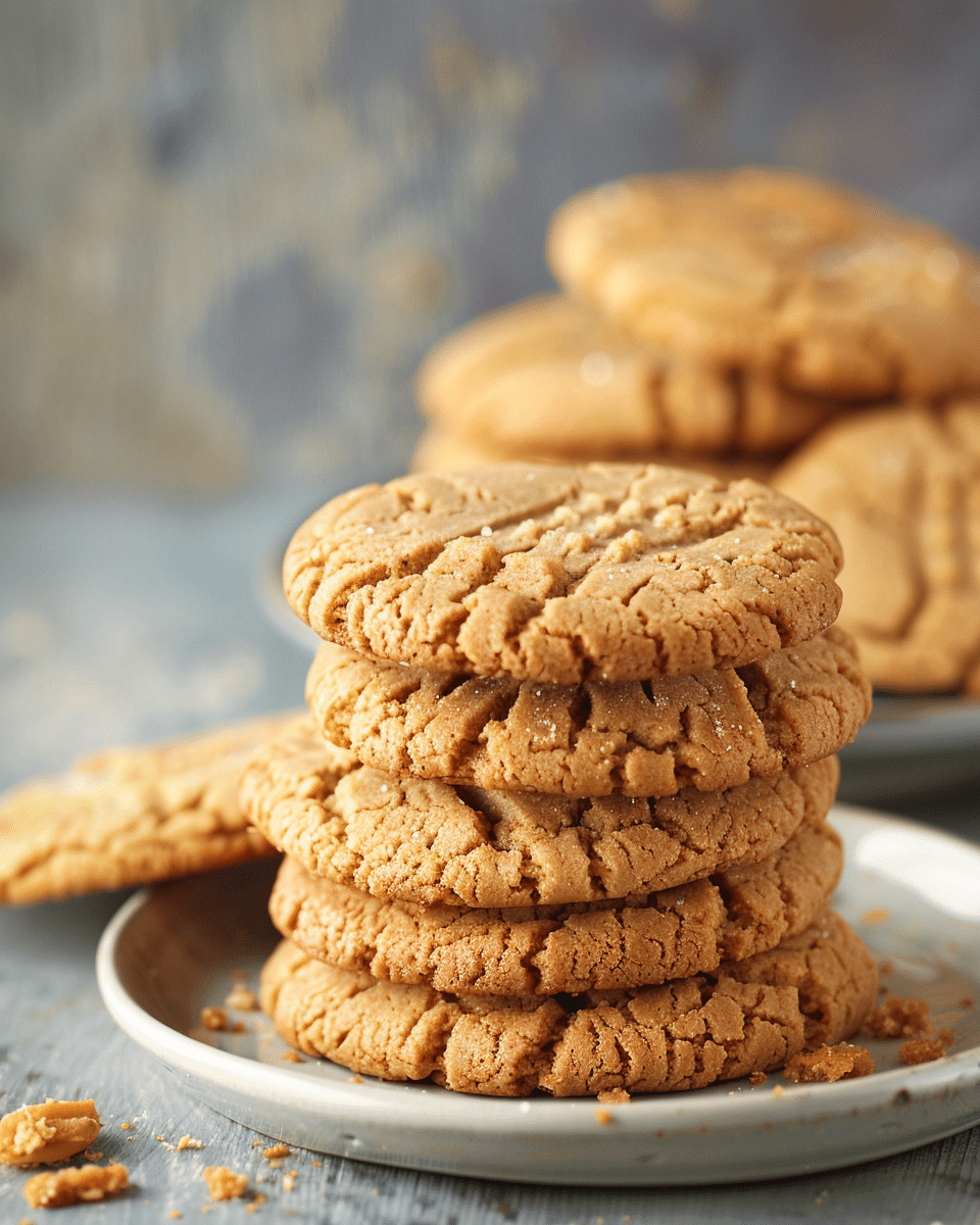 Chewy Peanut Butter Cookies