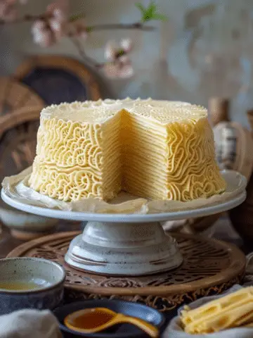 Chinese Thousand-Layer Steamed Cake