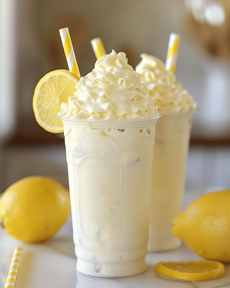 Copycat Chick-fil-A Frosted Lemonade
