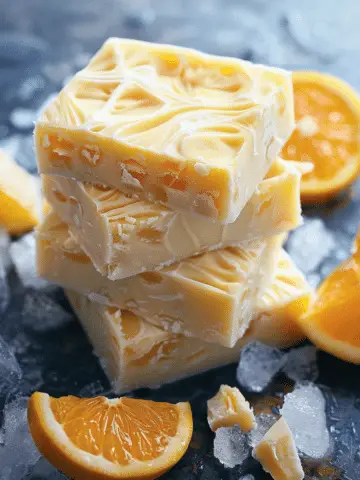 Creamsicle Fudge