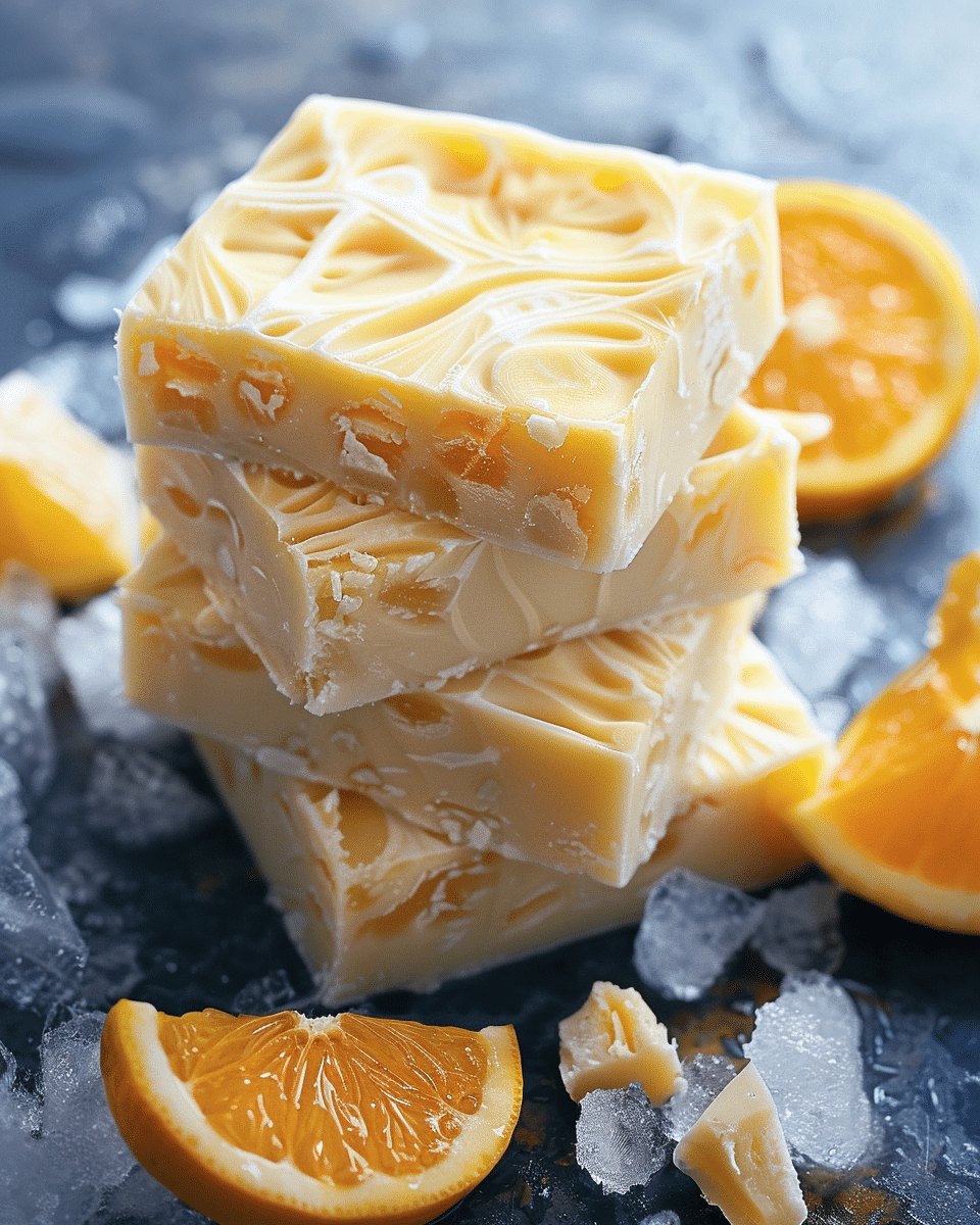 Creamsicle Fudge