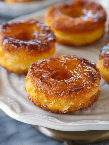 Crème Brûlée Donuts