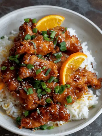 Crispy Orange Chicken