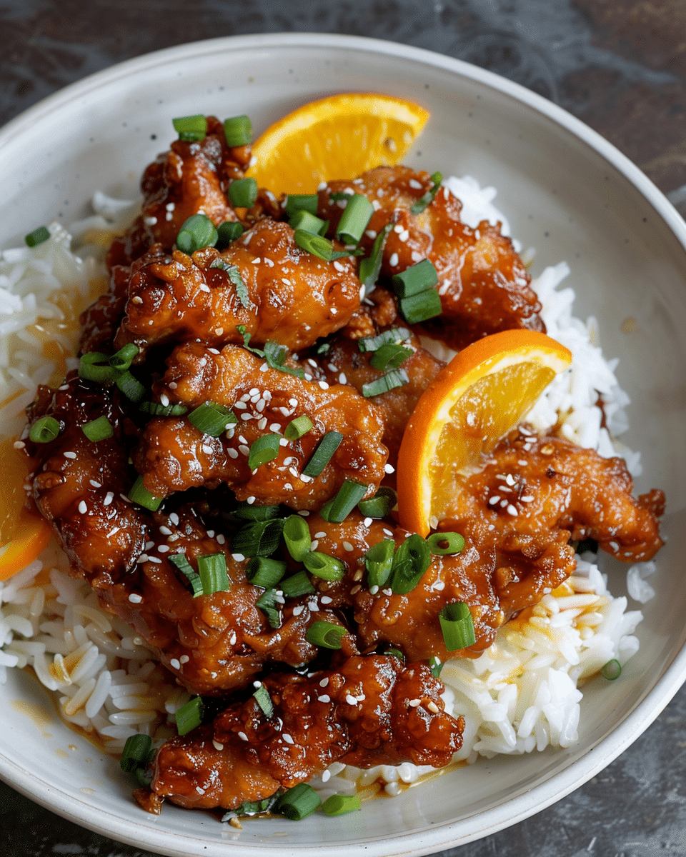 Crispy Orange Chicken