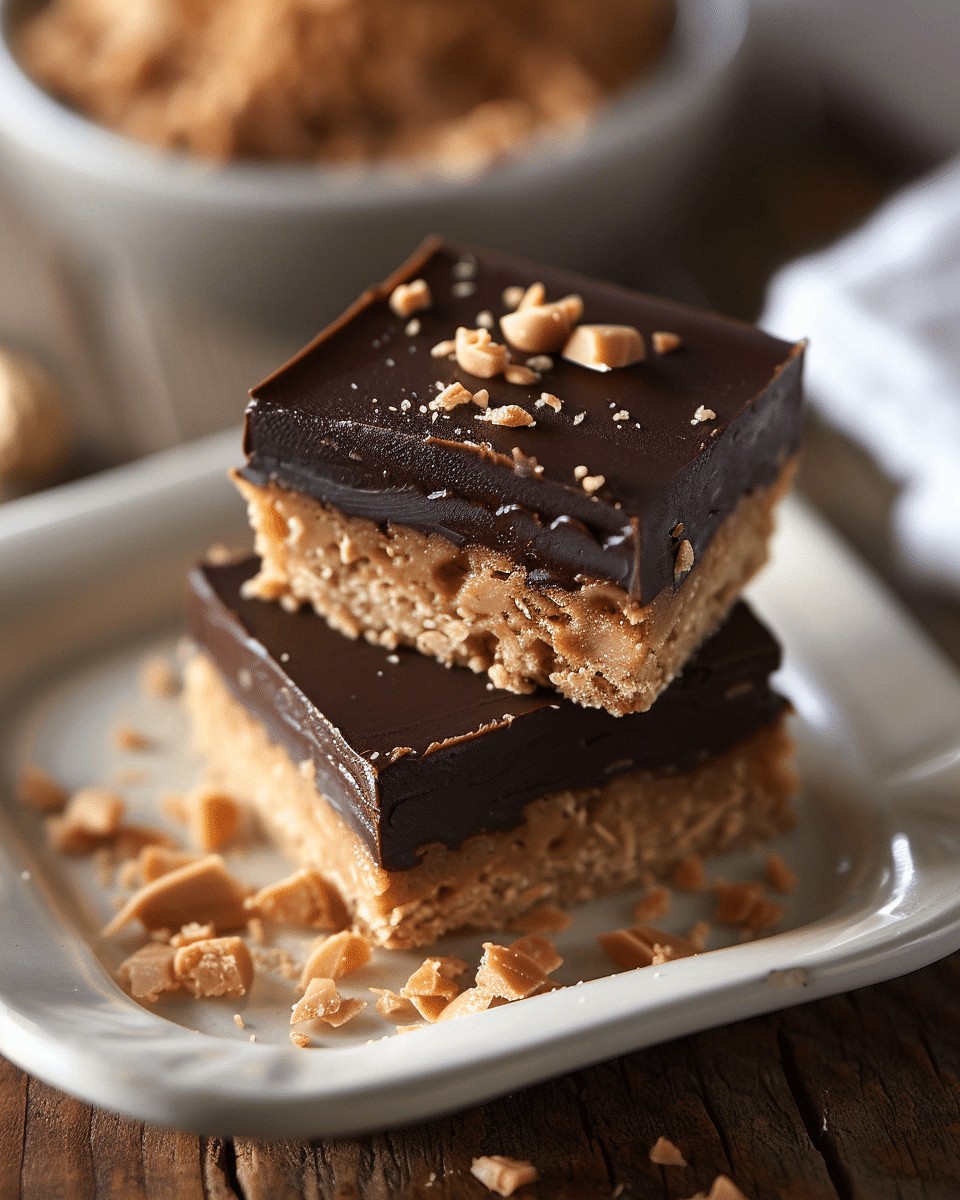 Disneyland Peanut Butter Squares
