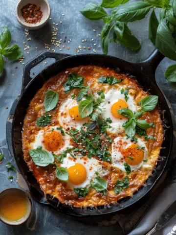 Gochujang Eggs in Purgatory