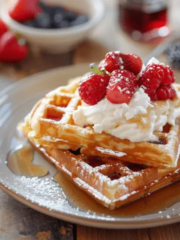 Grandma’s Waffles