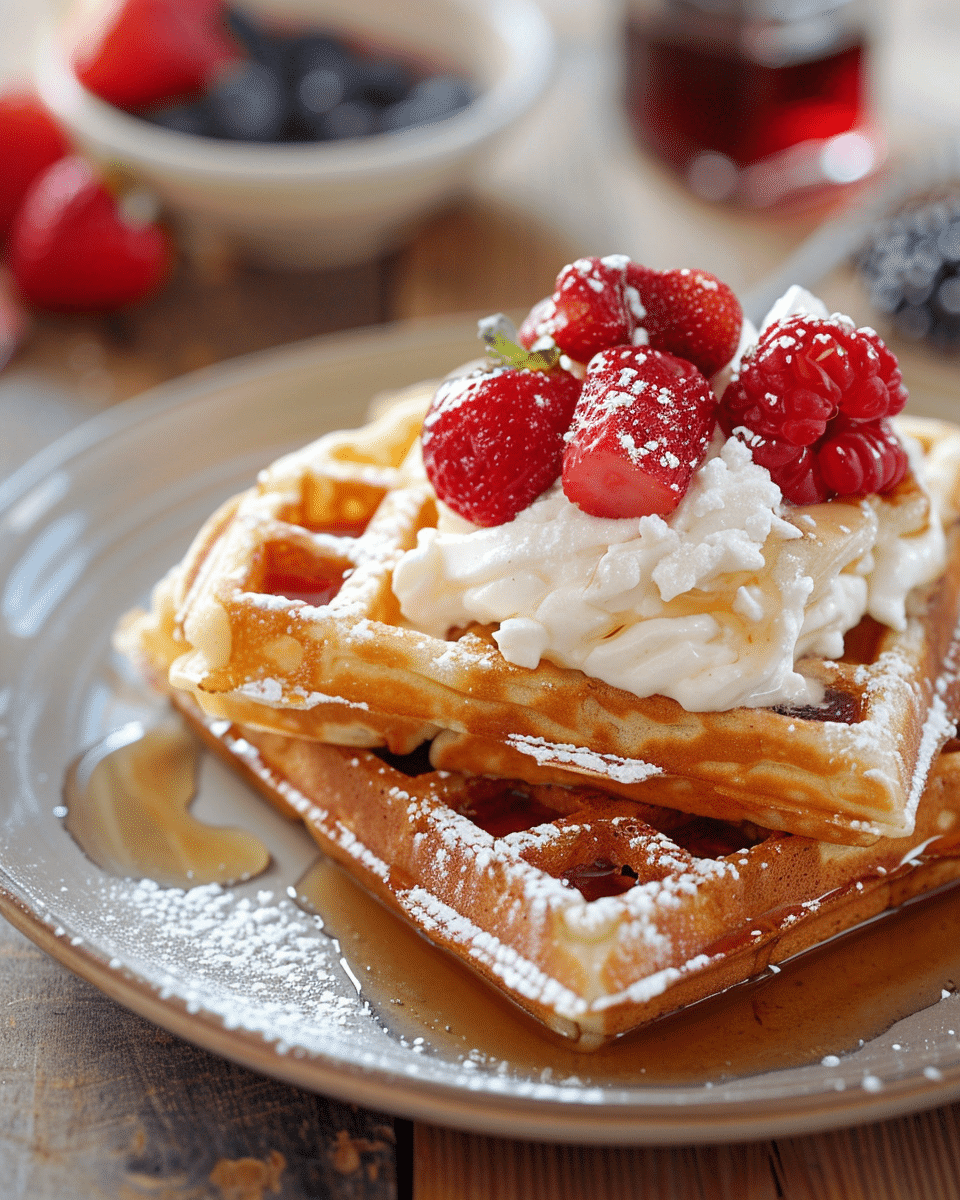 Grandma’s Waffles