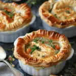 Individual Chicken Pot Pies
