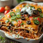 Layered Taco Bake