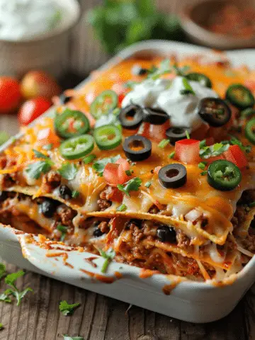 Layered Taco Bake