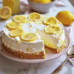 No-Bake Lemon Cheesecake