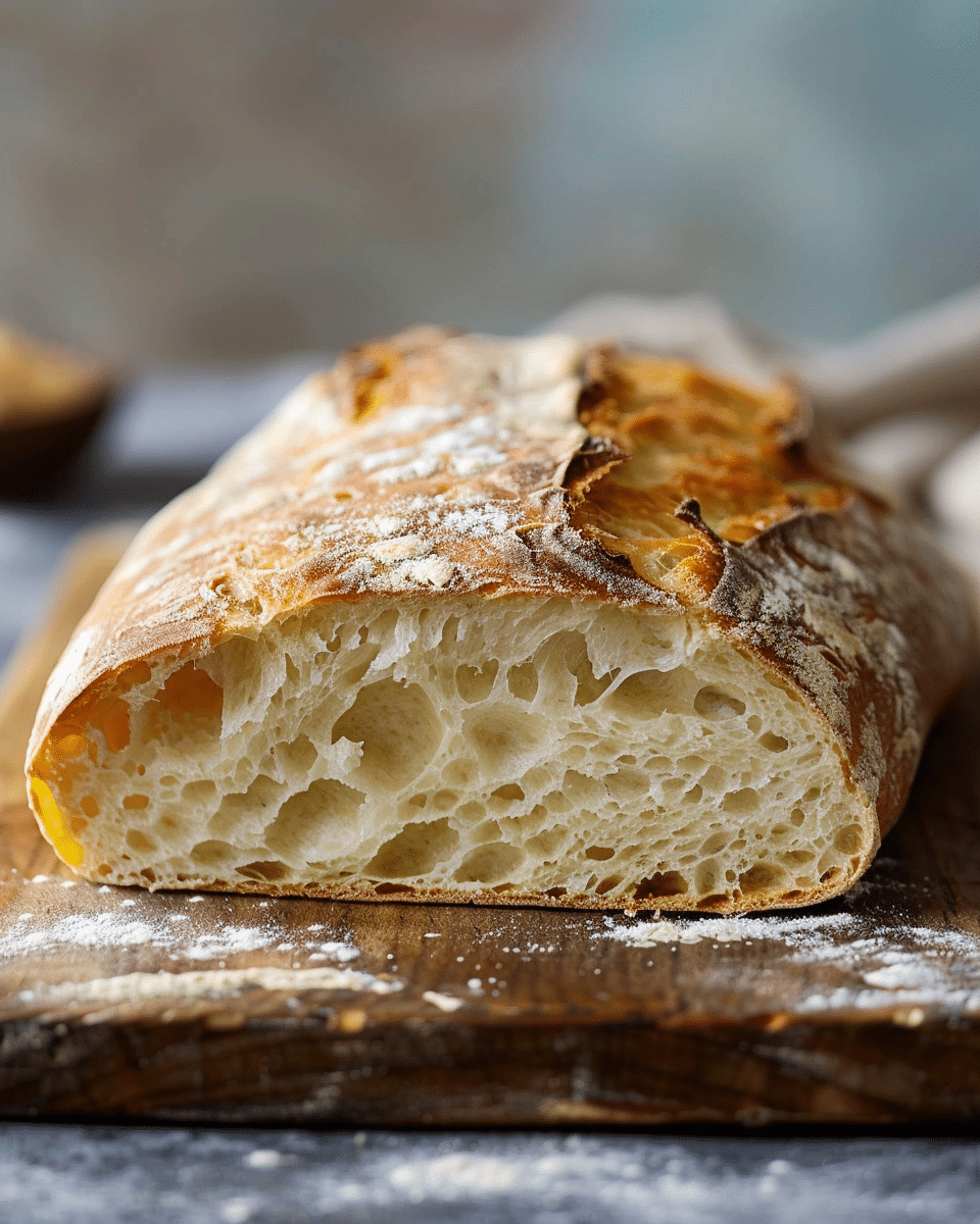 No Knead Salt Bread