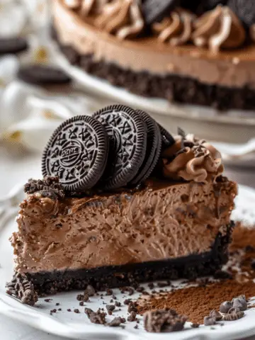 Oreo Chocolate Cheesecake