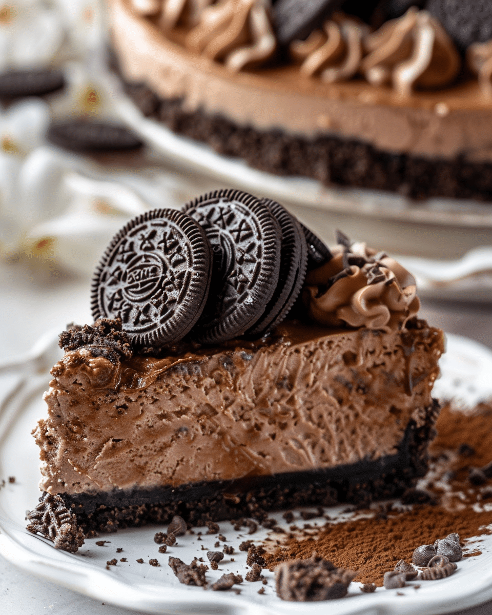 Oreo Chocolate Cheesecake