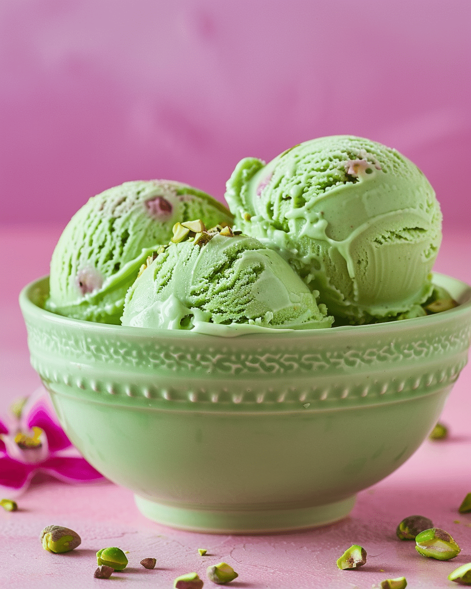 Pistachio Frozen Yogurt