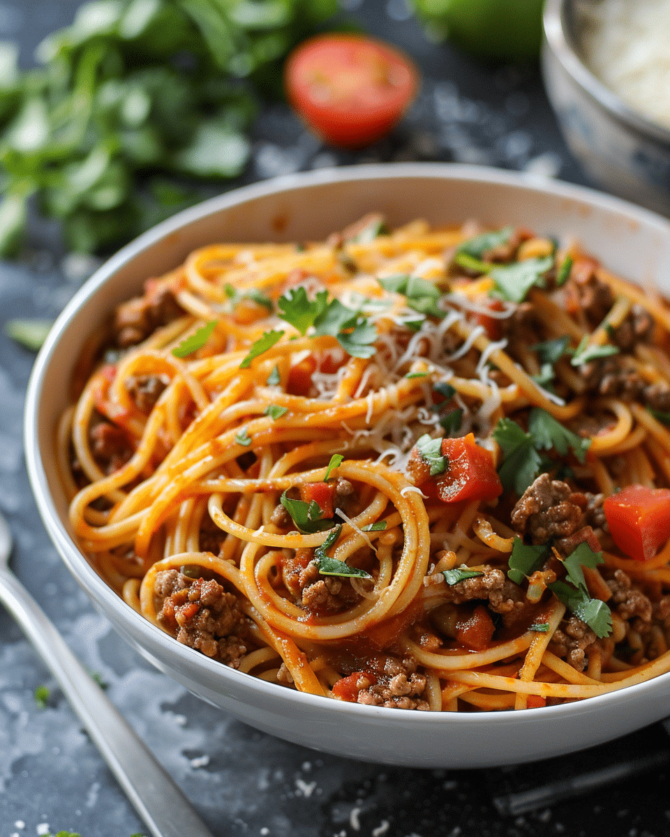 Taco Spaghetti
