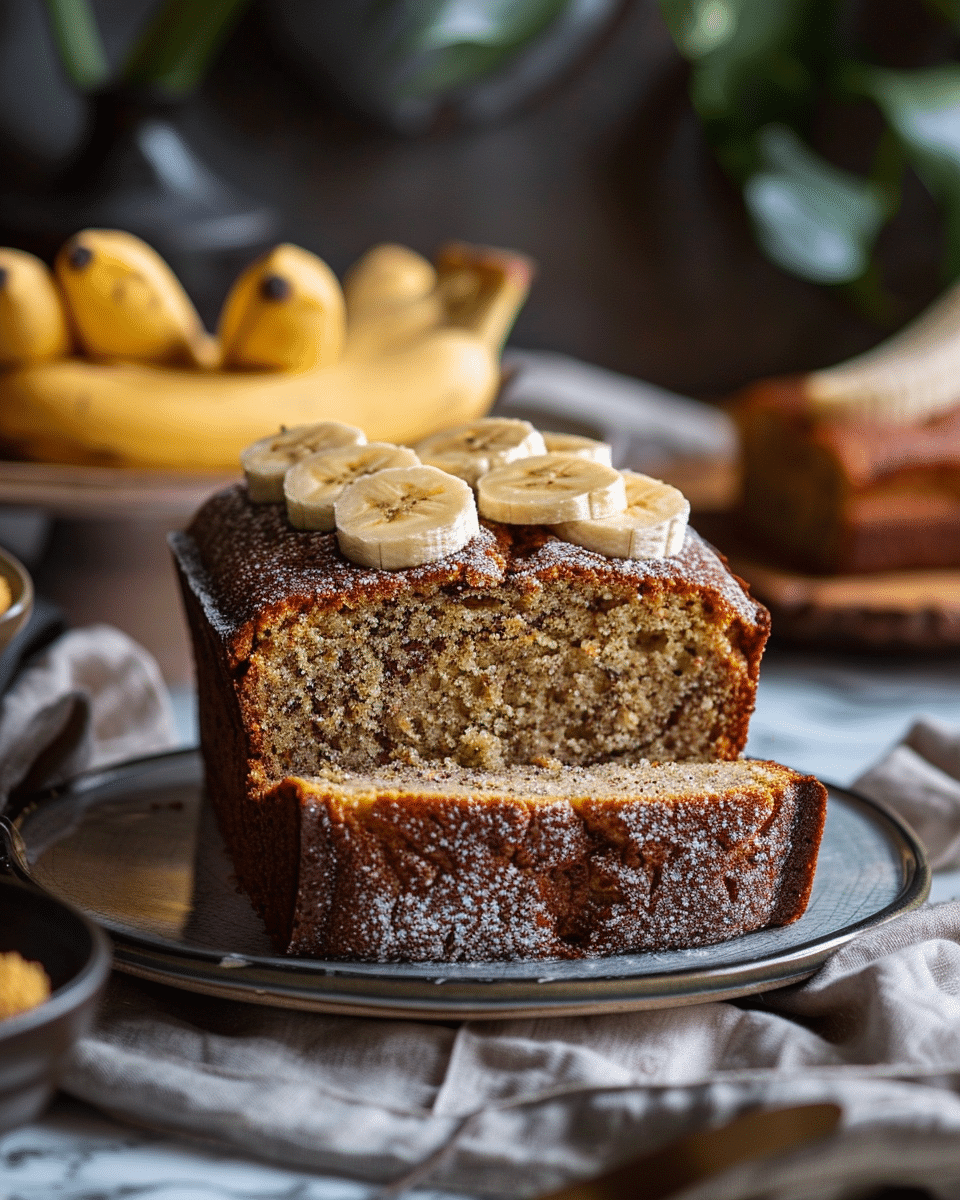The BEST Banana Cake