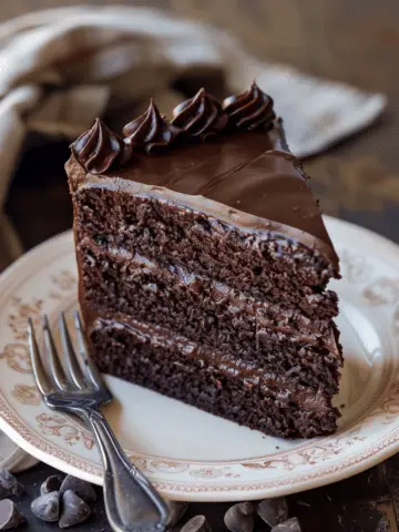 The BEST Moist Chocolate Cake