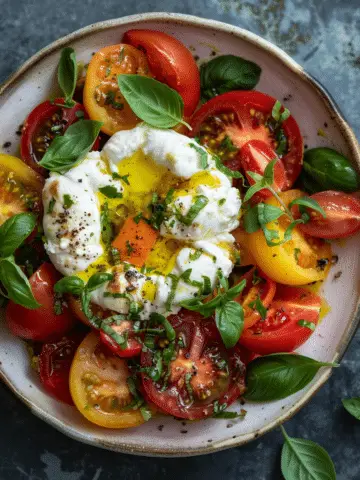 Tomato Burrata Salad