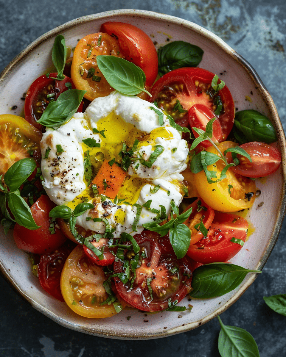 Tomato Burrata Salad