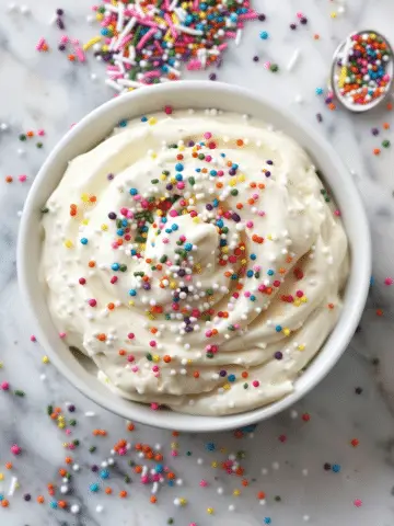 Vanilla Sprinkle Funfetti Dip
