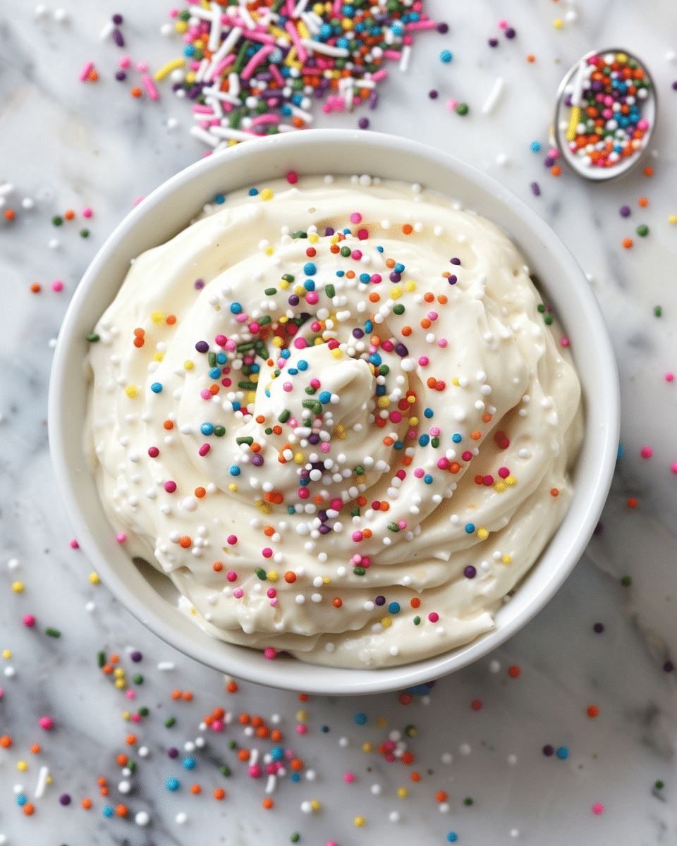 Vanilla Sprinkle Funfetti Dip