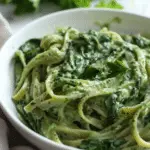 10-Minute Creamy Vegan Spinach Pasta Sauce