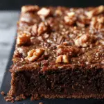 Armenian Date and Walnut Sheet Cake