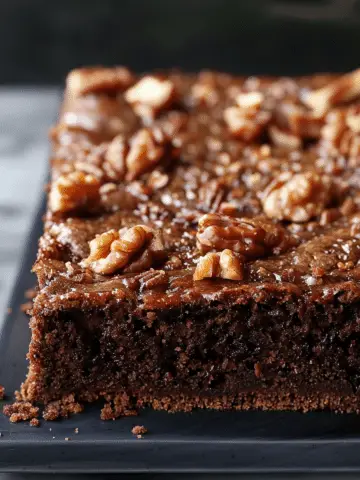 Armenian Date and Walnut Sheet Cake