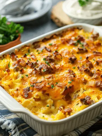 Cheesy Hash Brown Breakfast Casserole