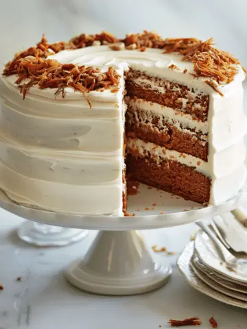 Classic Cream Cheese Frosted Carrot Cake