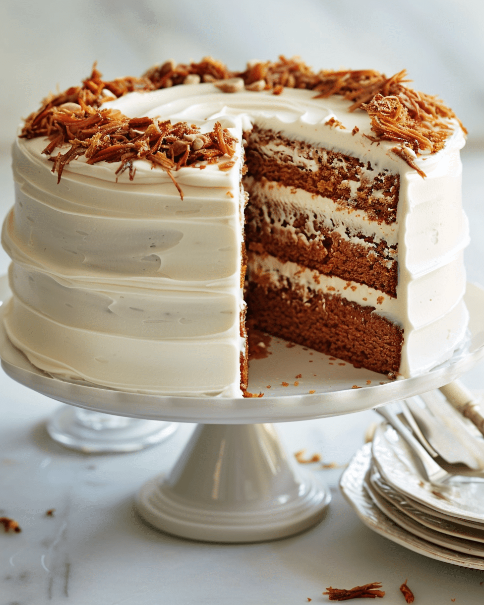 Classic Cream Cheese Frosted Carrot Cake