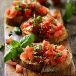 Classic Italian Bruschetta