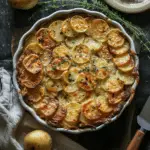 Crispy Balsamic Potato Torte with Fresh Thyme