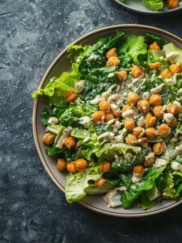 Crispy Chickpea Caesar