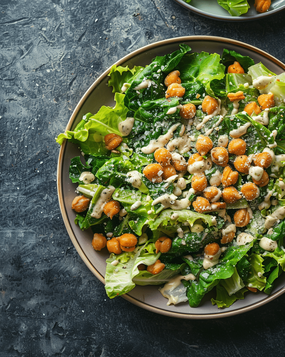 Crispy Chickpea Caesar