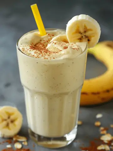Easy 5 Minute Banana Smoothie