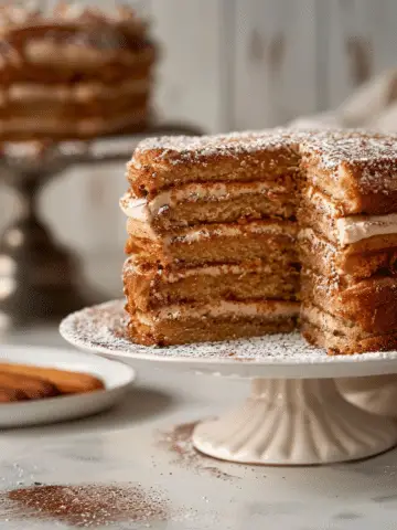 Easy Churro Cake