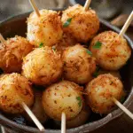 Garlic Potato Pops