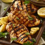 Grilled Aloha Chicken and Pineapple