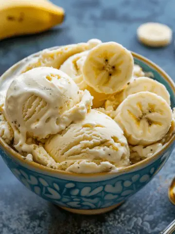 Homemade Banana Ice Cream